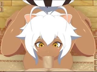 Blazblue makoto seksi video- istunto [all scenes]