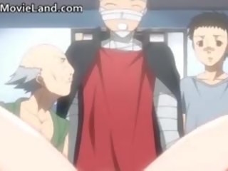 Grand ciężko w górę duży boobed pielęgniarka anime miód part4