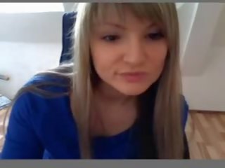 Duits mooi tiener op webcam deel 1