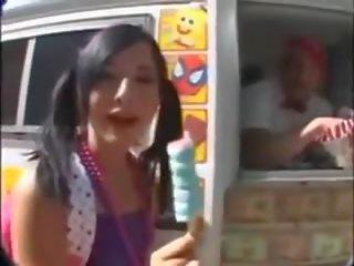 Teen fuck ice cream adolescent and swallow cum