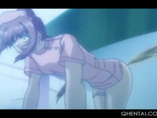 Delicate Hentai Teen stunner Enjoys Riding dick On The Floor