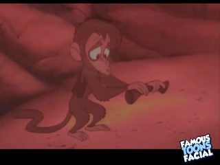 Disney 포르노 alladin 빌어 먹을 재스민 속