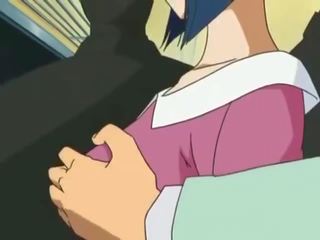 Glorious panenka byl šroubované v veřejné v anime