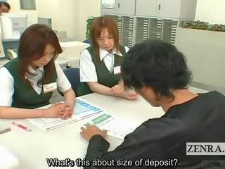Subtitled Busty Japanese Post Office shaft Inspection