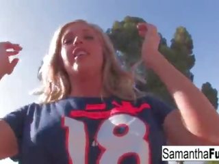 Samantha Saint's BJ sets up To A Creampie