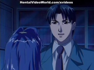 Hentai rough petting at the office