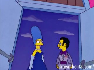 Simpsons suaugusieji klipas - marge ir artie afterparty
