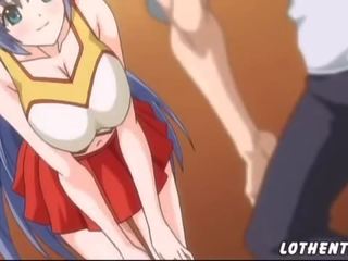 Animasi pornografi kotor video dengan titty pemandu sorak