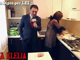 Lover Divina Klelia destroys and cooks a couple of balls for Andrea DiprÃ¨