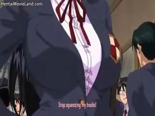 Beguiling Anime College Cuties Sucking manhood Part3