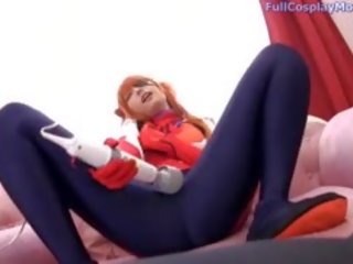 Evangelion asuka pov cosplay pohlaví video film blowhob