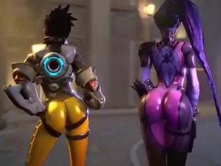 Arkham asylum & overwatch - bokong, free dhuwur definisi x rated clip 07