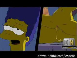 Simpsons dirty film - adult clip Night