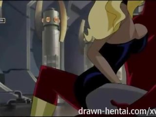 Justice league hentai - canary perses sisse a välklamp