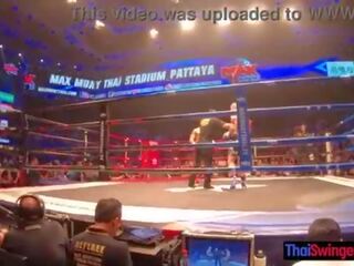 Muay Thai fight night and lustful x rated clip immediately just after for this big ass Thai young lady hottie