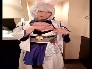 Cosplay itsetyydytys (kaga) mikazuki 010