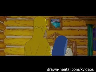 Simpsons skitten film - voksen klipp natt